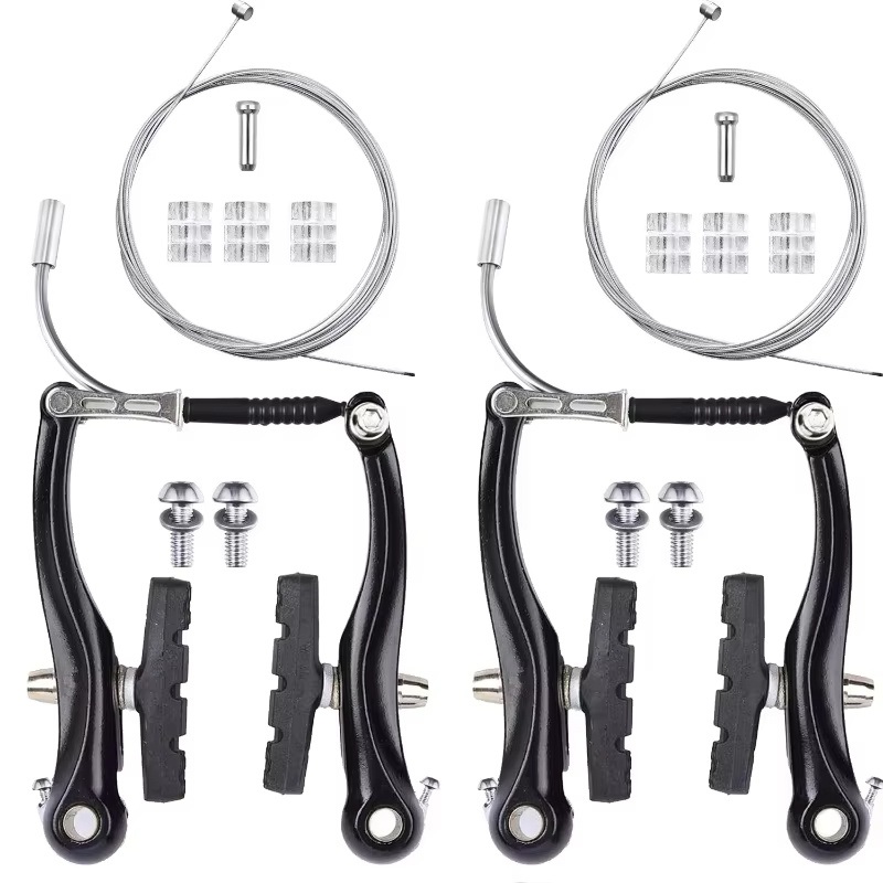 Mechanical Disc Brake Caliper Disc Rotors Brake Lever with Cables Bike Accessories Bicycle Disc Brake Set