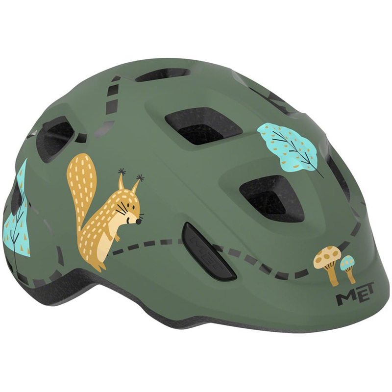 Met Hooray MIPS Kids Helmet (Green Forest) (Youth S)