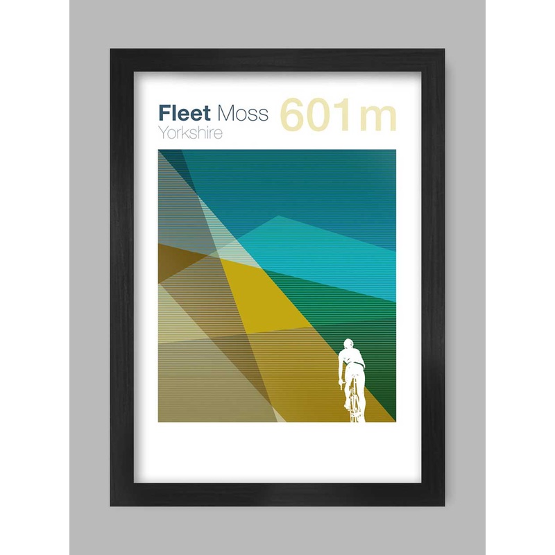 Cycling Climbs Poster Print – Fleet Moss