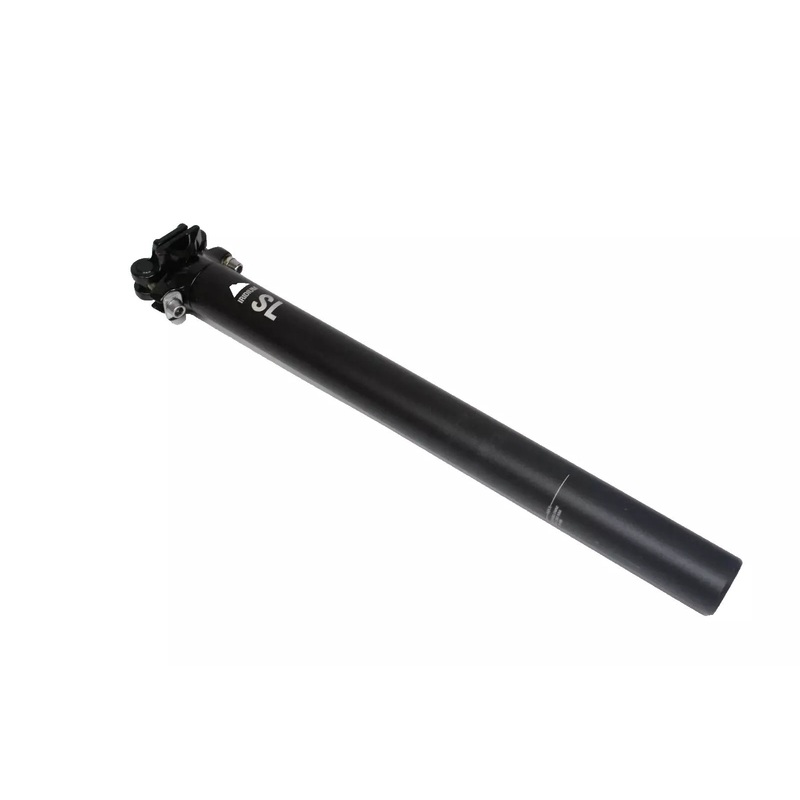 Iridium SL 27.2mm Seatpost Straight 0 Zero Layback Two Bolt Alloy Micro Adjust 350mm