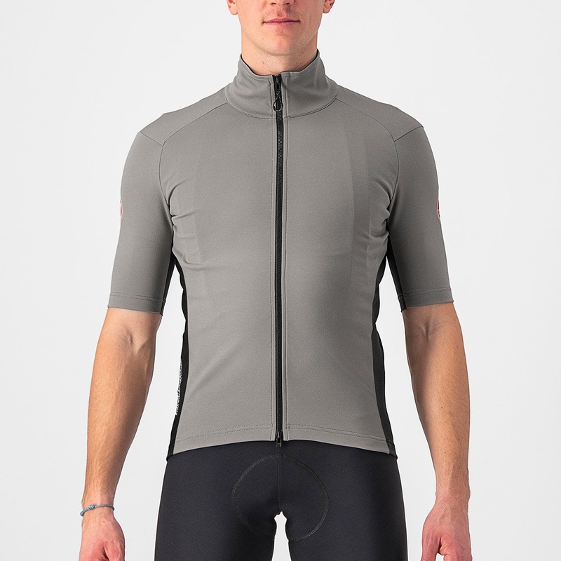 Maglia Castelli Perfetto RoS 2 Wind – Grigio
