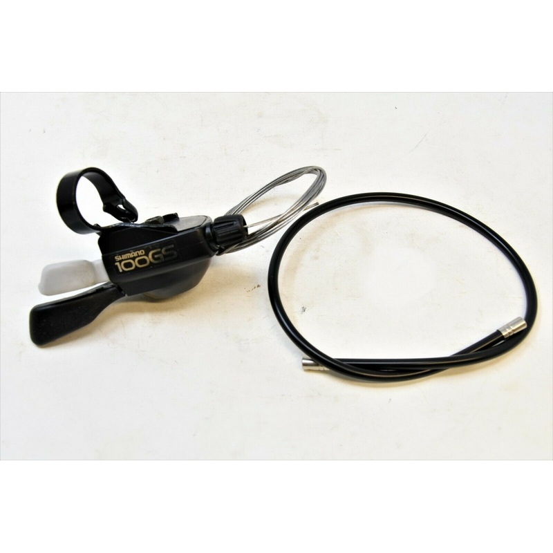 VINTAGE SHIMANO 100GS ST-M010 3 SPEED LEFT RAPID FIRE GEAR SHIFT LEVER + CABLE