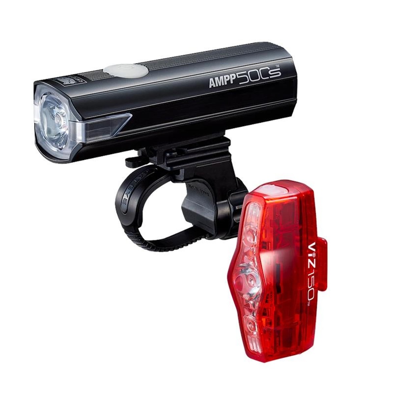 CatEye AMPP 500S / VIZ 150 Bike Light Set – USB-C