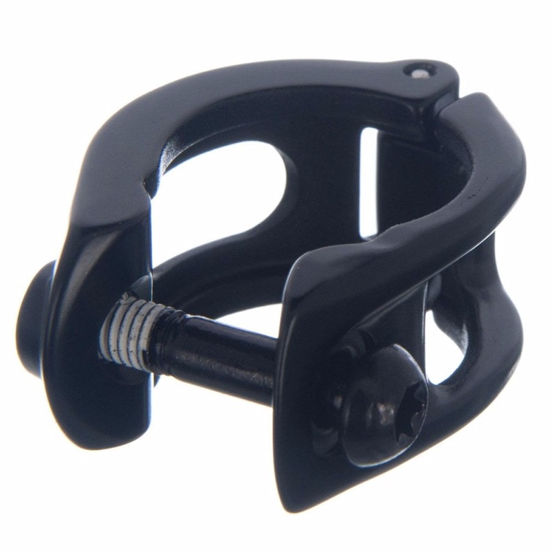 SRAM Spare – Disc Brake Lever Clamp – Hinge-Clamp Black (Includes – Stainless T25 Black Bolt) Qty 1 – Code, G2, Guide, Level, Elixir, Db