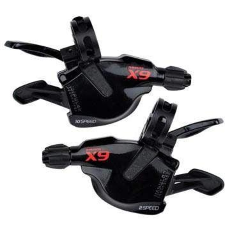 SRAM X9 10 Speed Mecahncial Shifter (Glossy Black)
