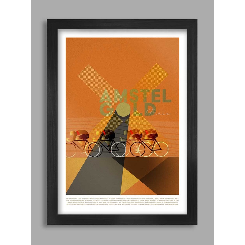 Amstel Gold Race Cycling Poster Print