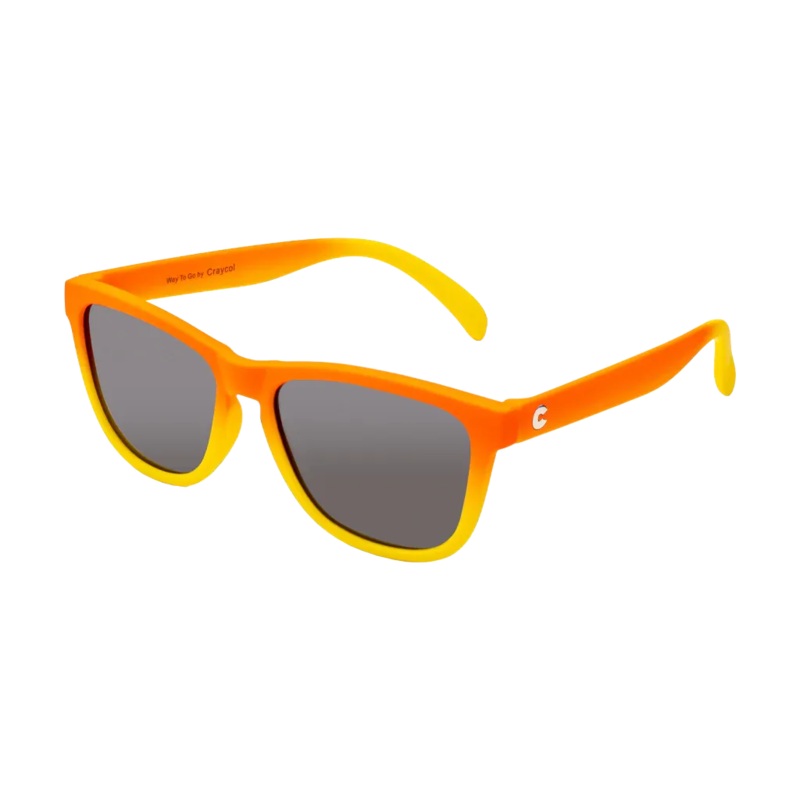 Craycol Sunset Margaritas Power Sunglasses (Orange-Yellow Gradient)