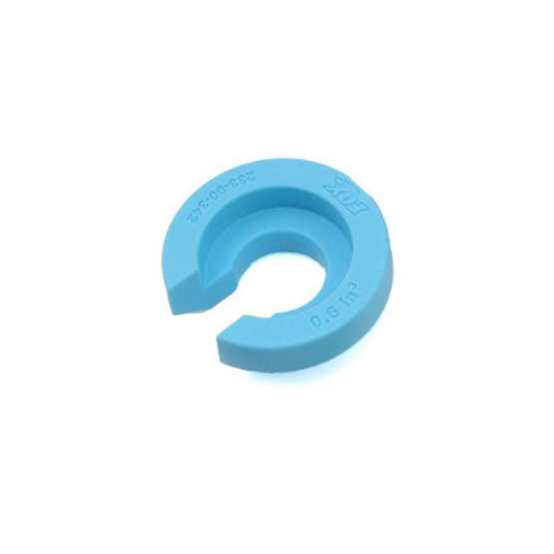 FOX FLOAT DPX2 Shock Volume Spacer 0.6 Plastic Light Blue