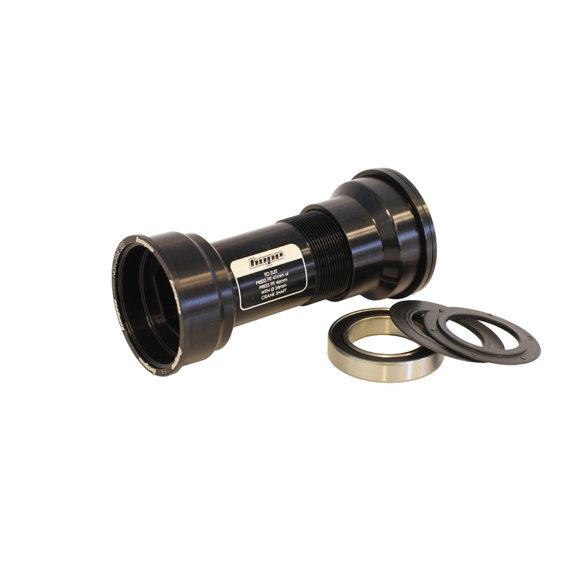 Hope PressFit 41 – 24mm Black|Black|121, FatBike, Black|86/89.5/92, Black
