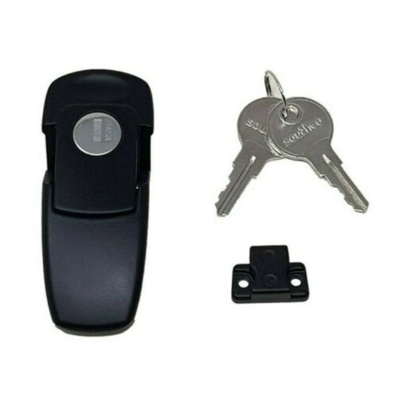 SOUTHCO V7-99-933 OVER CENTRE KEY LEVER LOCK 2 KEYS V7 SERIES POWDER COATED