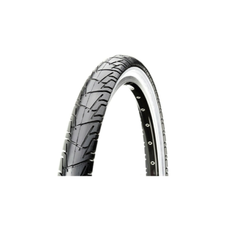 26 x 2.125 (57-559) Whitewall MTB Or Cruiser Bike Tyre Very Smart Design & Looks Suits Electra Schwinn GT Mongoose And All Leading Cycle Brands