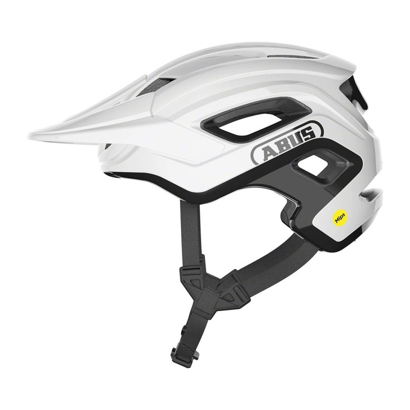 Abus CliffHanger MIPS Mountain Helmet (Shiny White) (S)