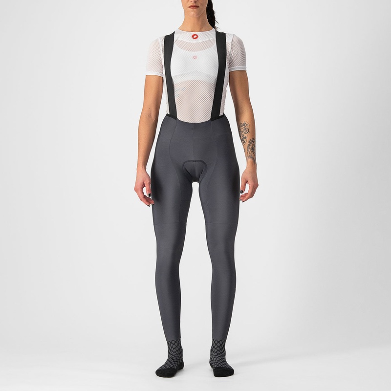Calzamaglia donna Castelli Free Aero RC DT – Grigio