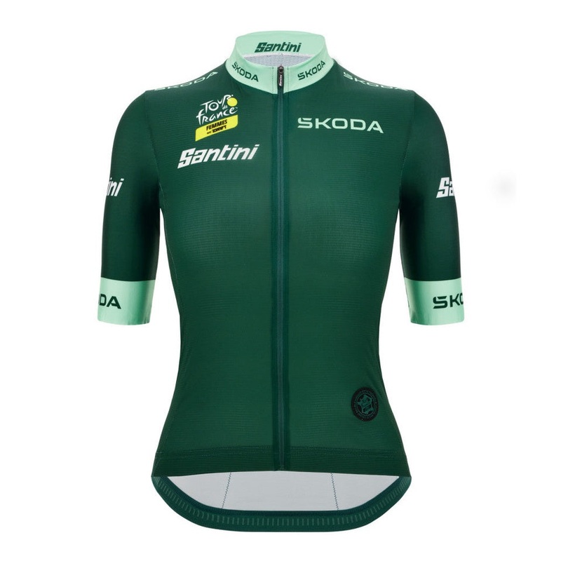 Maglia Santini Verde donna Tour de France 2025 Fan Line