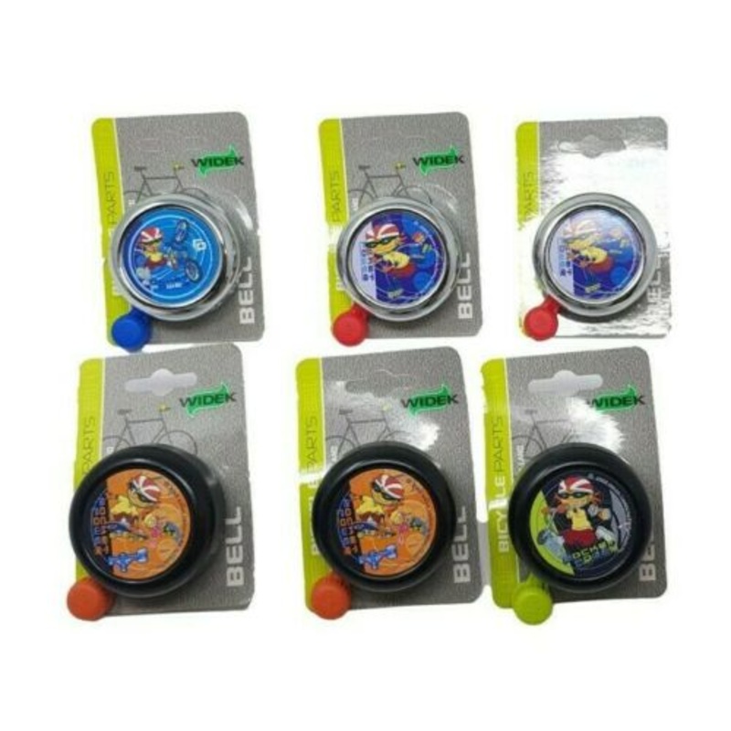 WHOLESALE JOB LOT 6 ROCKET POWER ASSORTED BIKE BELLS IDEAL BOOT SELLERS