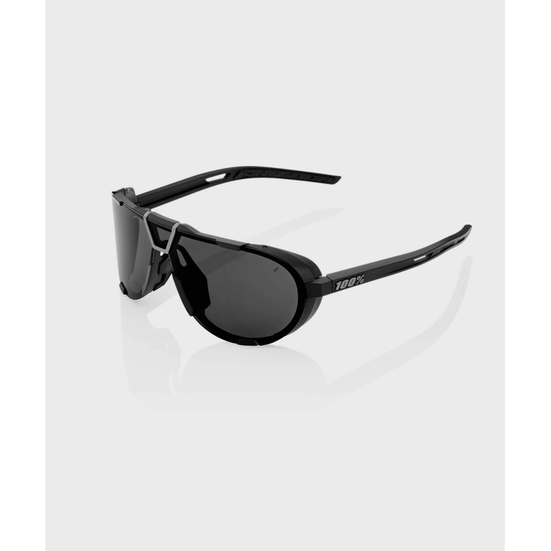 100% Westcraft Glasses|Matte Black / Smoke|Soft Tact Black / Soft Gold