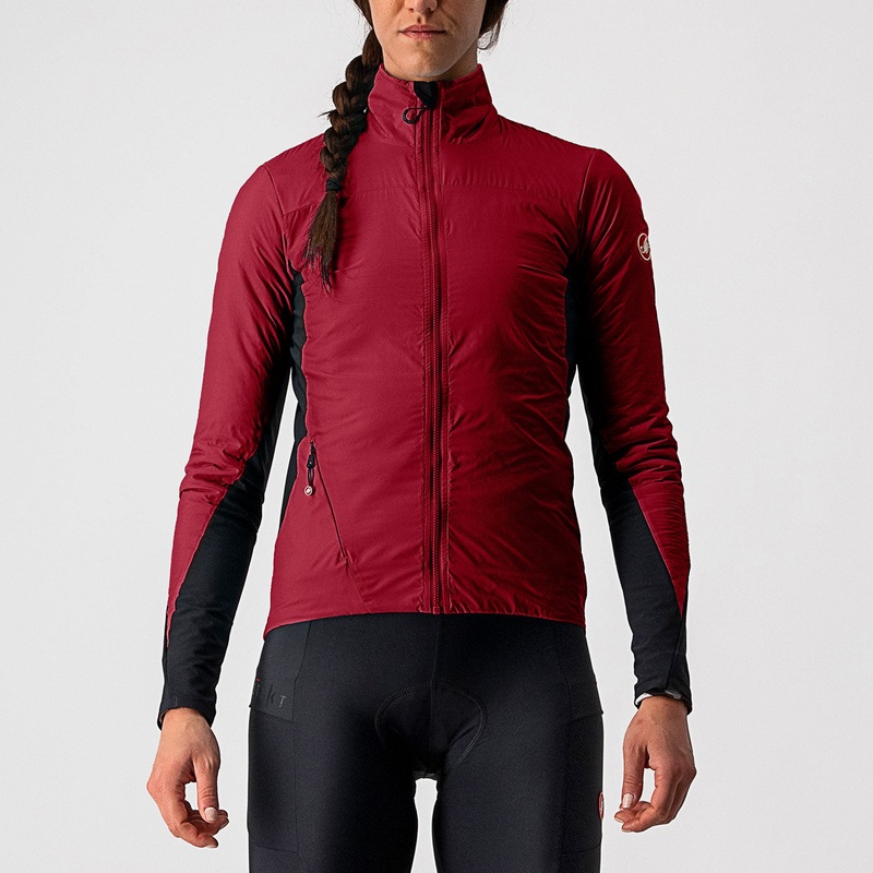 Giacca donna Castelli Unlimited Puffy – Bordeaux