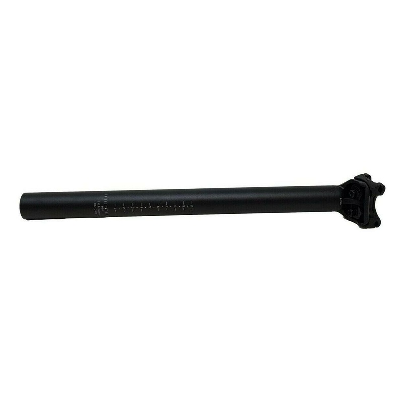 RALEIGH 31.6MM ALLOY SEAT POST 400MM MICRO POST 2 BOLT CLAMP BLACK