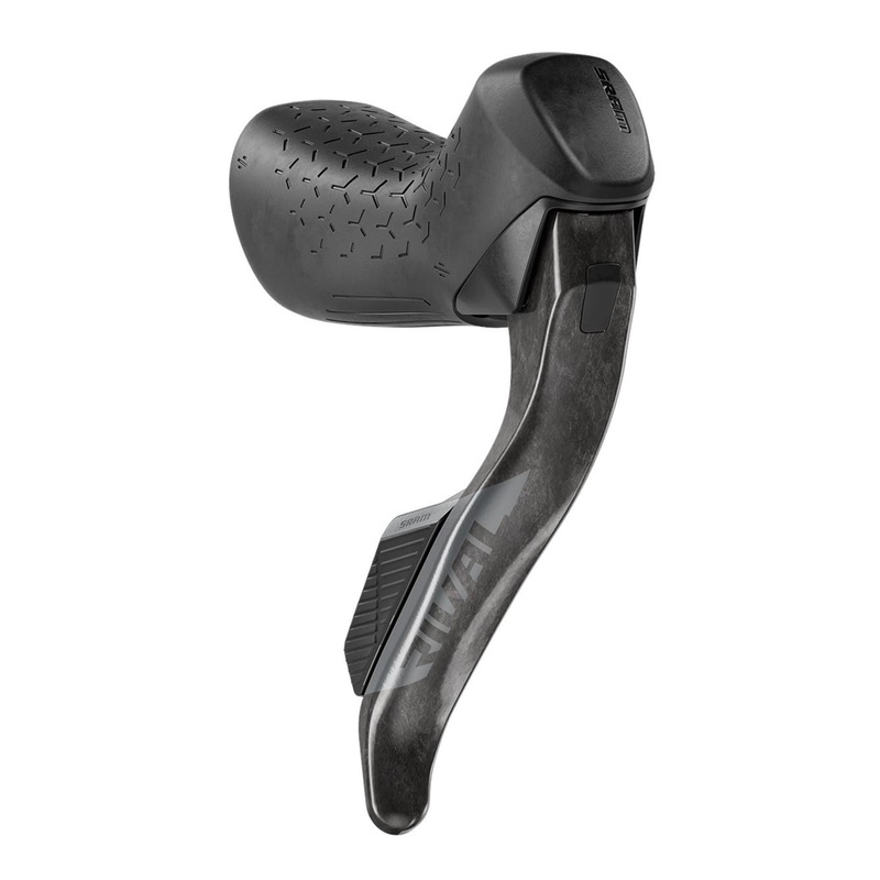 Sram Rival AXS E1 Shift/Hydraulic Disc Brake Stealthamajig connected w/ Flat Mount 20mm SS Hardware (Rotor sold separately)