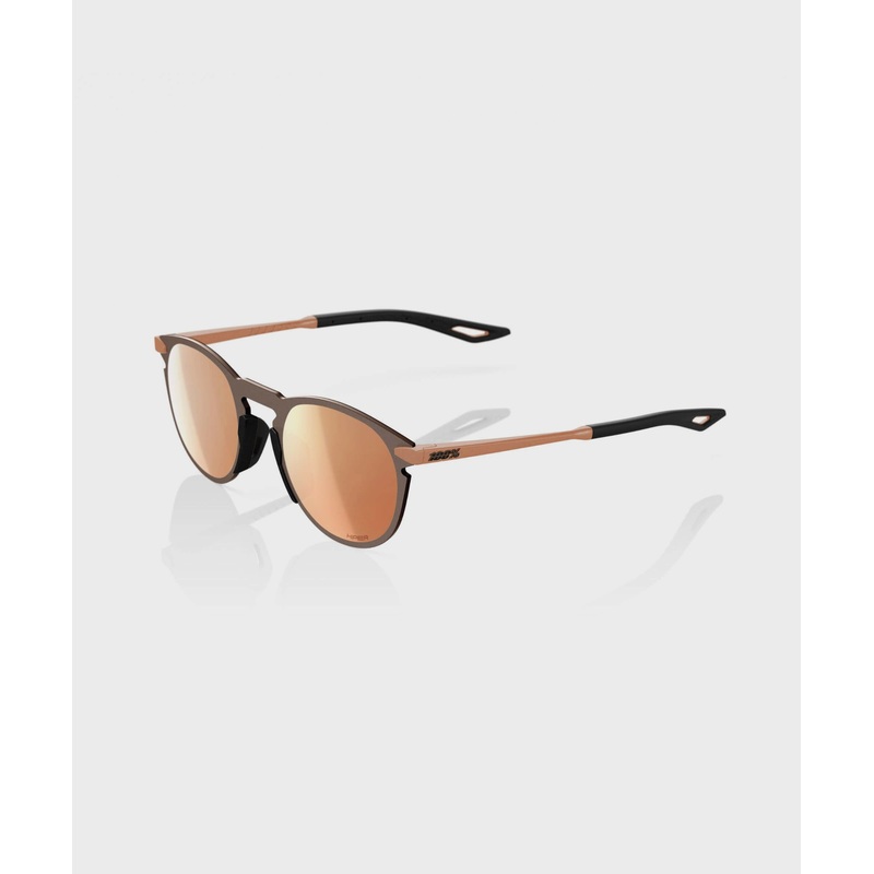 100% Legere Round Glasses|Matte Copper Chromium / HiPER Copper|Polished Black / Smoke