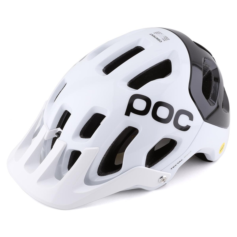 POC Tectal Race MIPS Helmet (Hydrogen White/Uranium Black) (M)