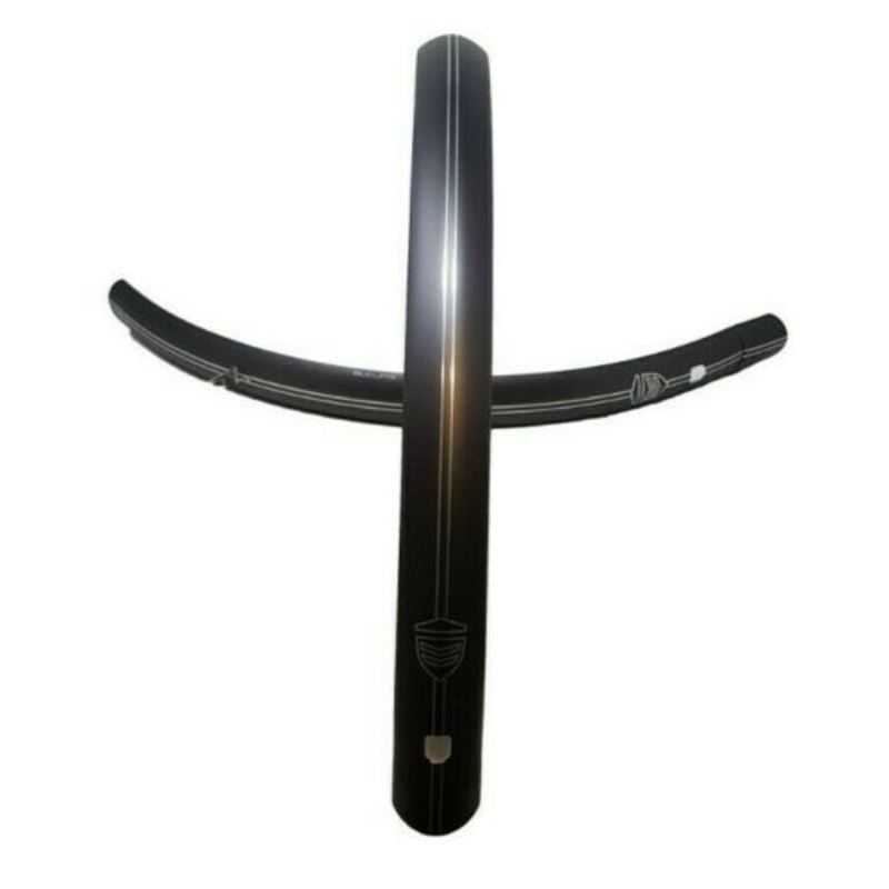 700C CURANA GREY FULL LENGTH MUDGUARDS FOR RALEIGH E PIONEER & OTHER MAKES