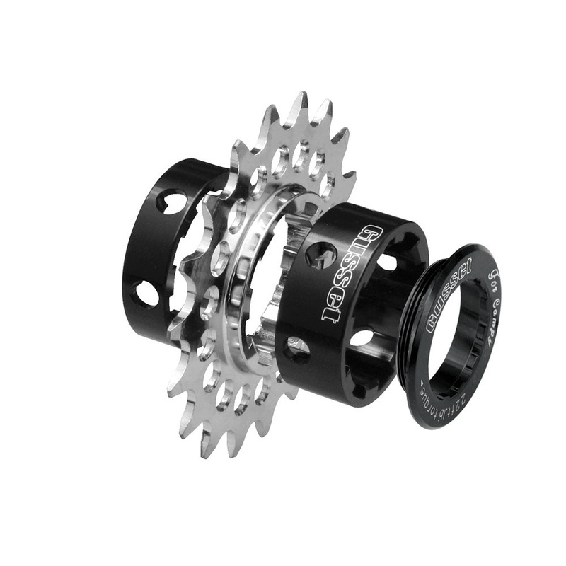 Gusset Double Six C Converter 18T Single Speed Kit for Campag
