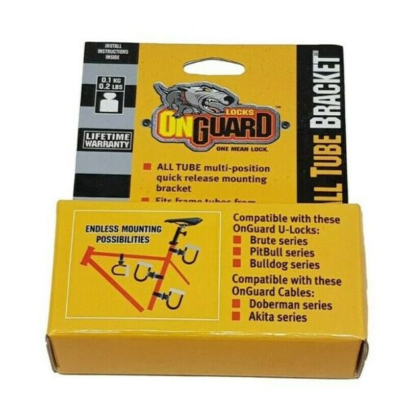 Onguard 5053 All Tube Bike Lock Bracket Fits Tubes 22mm – 38mm Universal U Lock