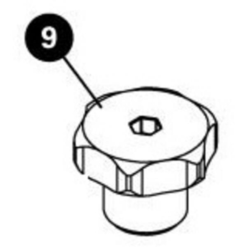 Park Tool 2174 A – Knob assembly for DT-5 and DT-5.2