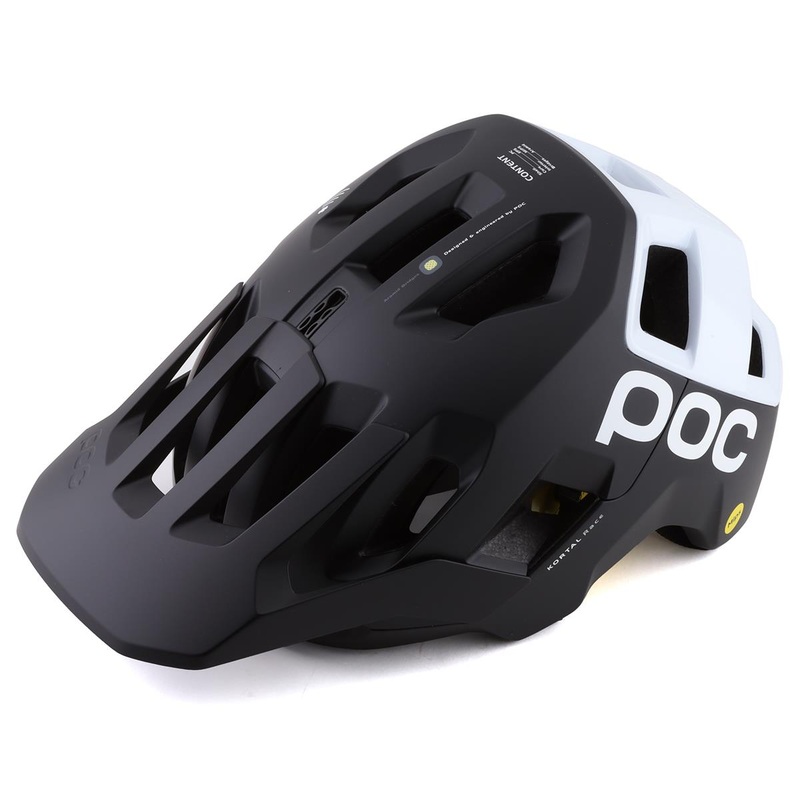 POC Kortal Race MIPS Helmet (Uranium Matte Black/Hydrogen White) (XS/S)