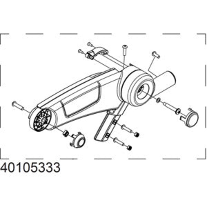 Thule Upper bracket – left 2017-X