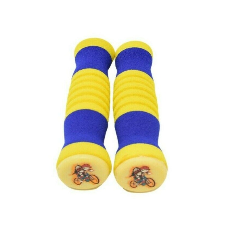 Dennis The Menace Kids Bikes And Trikes Blue And Yellow Handlebar Grips Beano