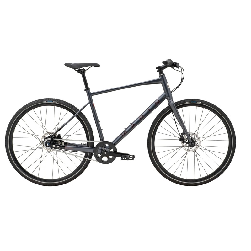 Marin Presidio 2 Hybrid Bike|Charcoal|XS|S|M