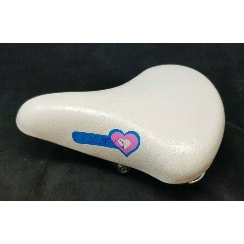 Raleigh Rosina 2015 Mtb Bike Saddle With Clamp, White,will Suit Any Junior Bikes