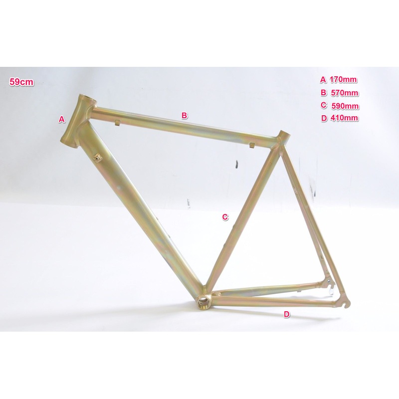 Build Your Own Road Race Bike Raw 700c Aluminum Racing Bike 59cm (23 ) Frame