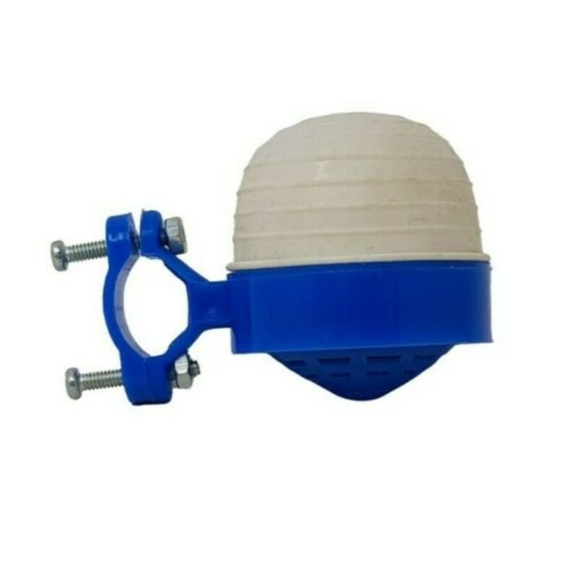 Kiddies Bike Easy Squeeze Horn Hooter Real Fun Child Bike Accessory White & Blue