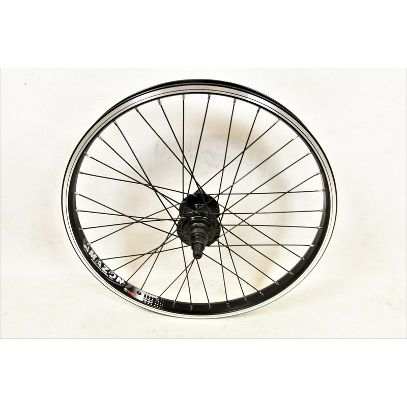 WEINMANN AMAZON DOUBLE WALL RIM 20 BMX REAR WHEEL 9 TEETH DRIVER HUB 14MM AXLE