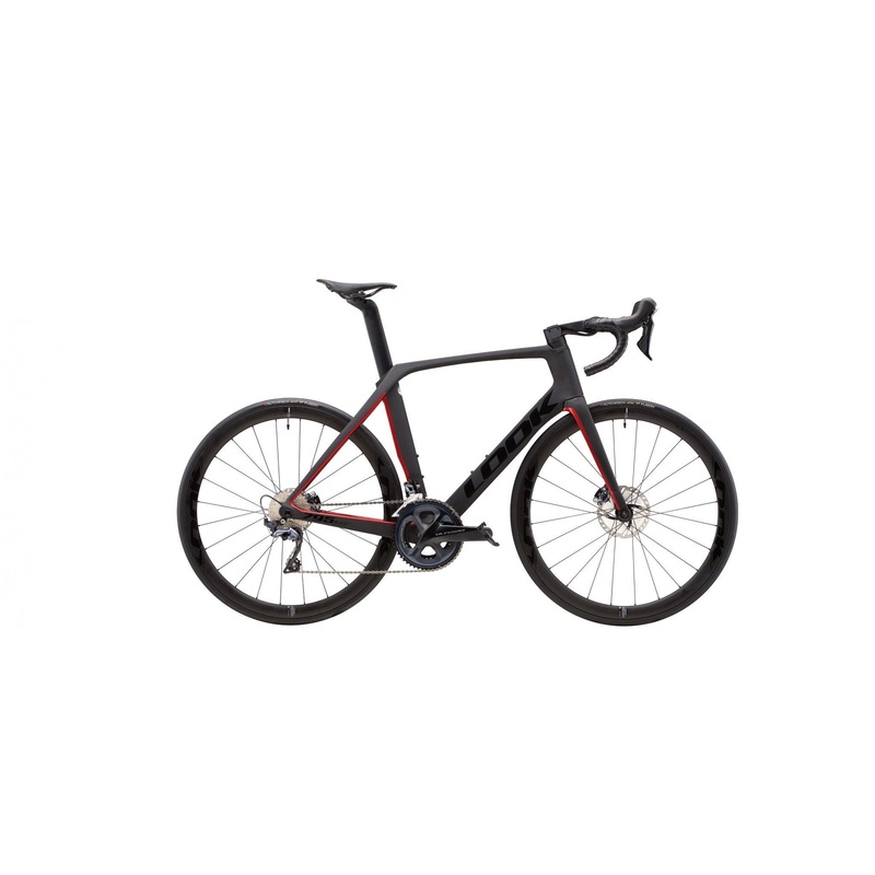 Look 795 Blade R38D (Black Mettalic Red Matte Glossy)