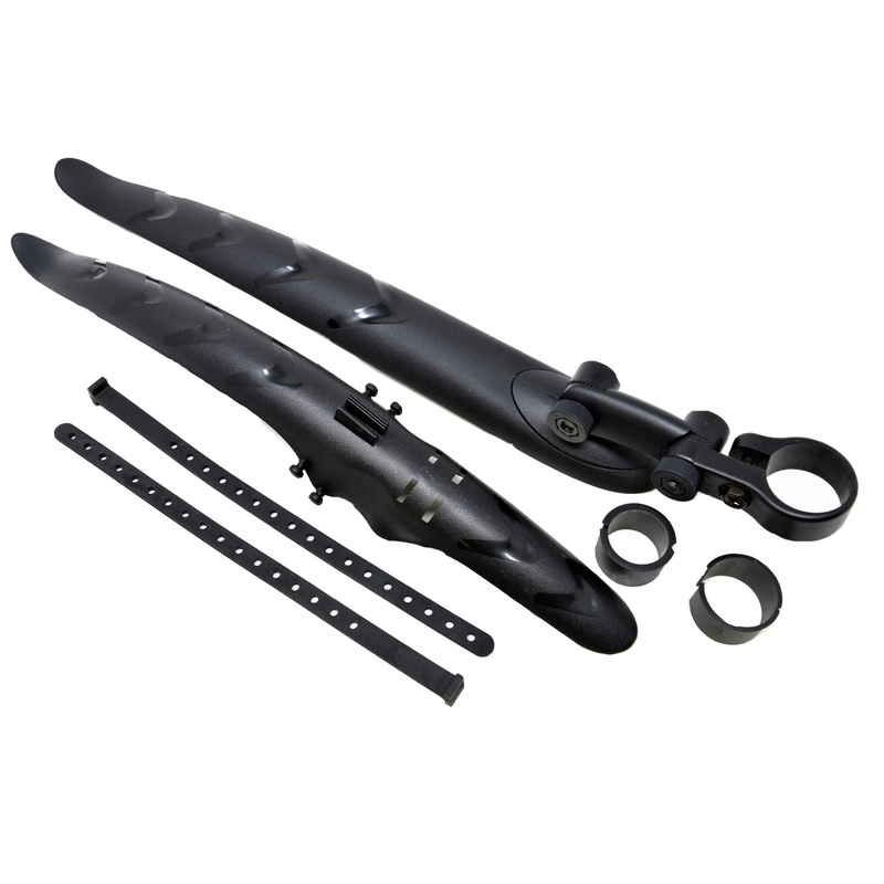 Racing Cycle Road Bike Quick Fit Short Mudguards 35mm Wide Ideal  27 & 700c Wheels
