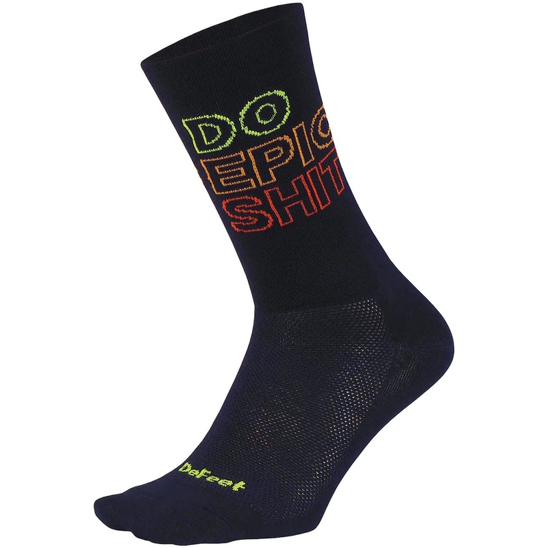 Calze DeFeet Aireator 6 Do Epic Shit – Nero