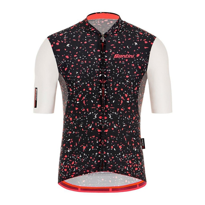 Santini Delta Pietra Mens Cycling Jersey (Black)
