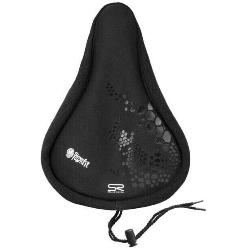 Selle Royal Bike Memory Foam Saddle Cover Comfort Cushion Padded – Black