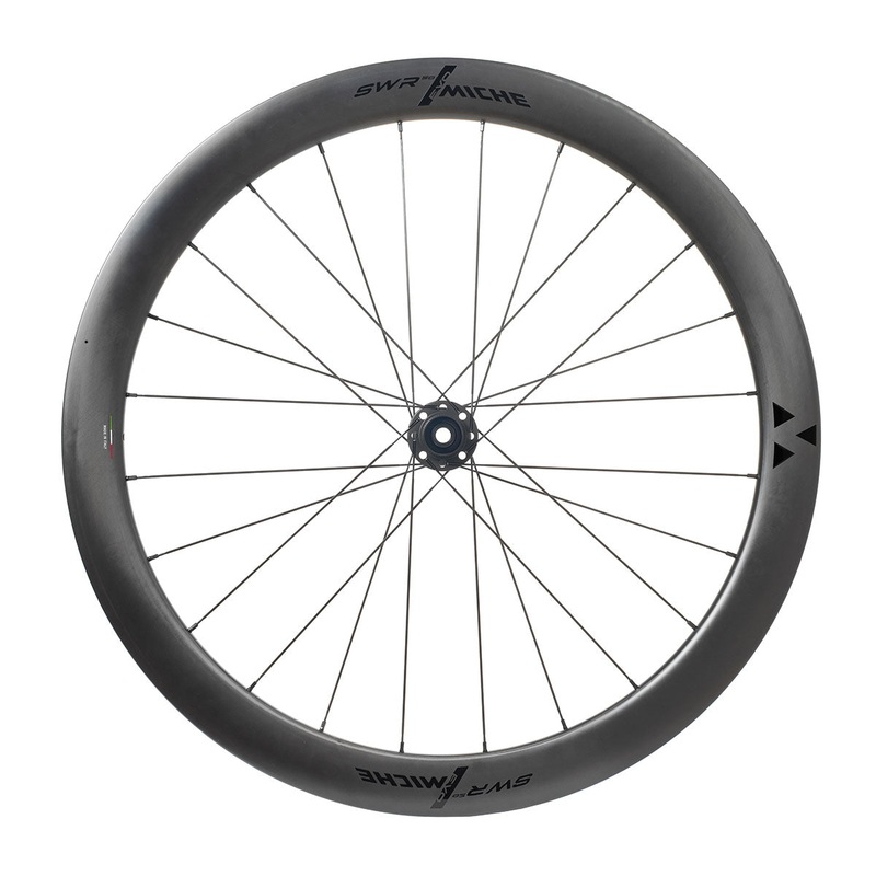 Miche SWR Evo 50 Carbon Tubeless Ready Disc Brake Wheel – Shimano/SRAM (Black)