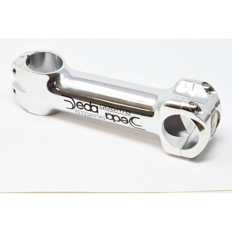DEDA ELEMENTI QUATTRO 28.6mm (1 1-8) HANDLEBAR STEM FOR 31.8mm H-BARS 120mm or 130mm