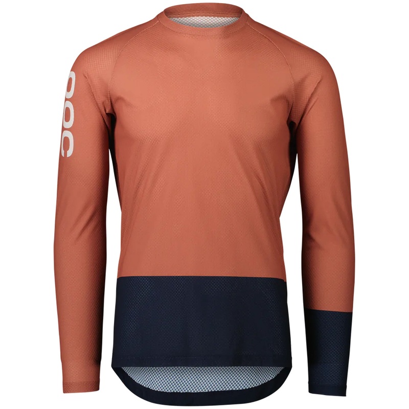 Maglia maniche lunghe Poc MTB Pure – Marrone blu