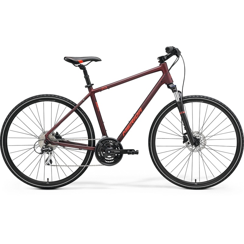 Merida Crossway 20-D (Matt Burgundy Red/Red)