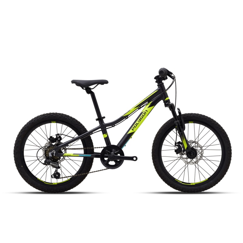Polygon Relic 20 Kids Bike|Orange|Black|One Size