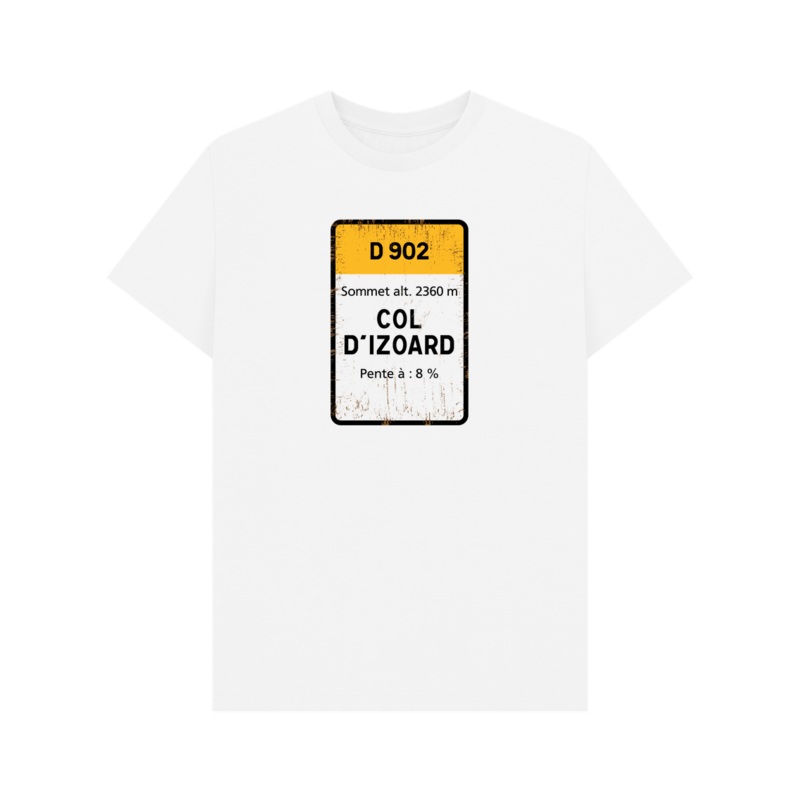 Col D’Izoard Tee|White|XS|S|M|L|XL|2XL|3XL|4XL
