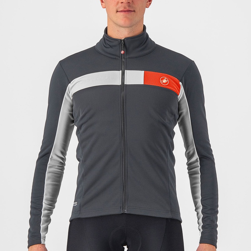 Giacca Castelli Mortirolo 6S – Grigio scuro