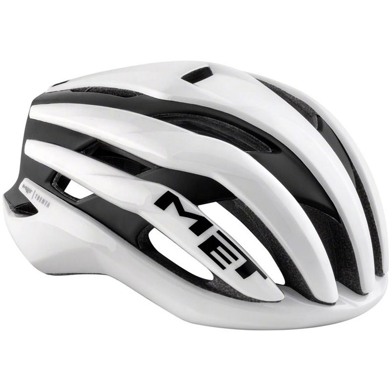 Met Trenta MIPS Road Helmet (Gloss White/Matte Black) (S)
